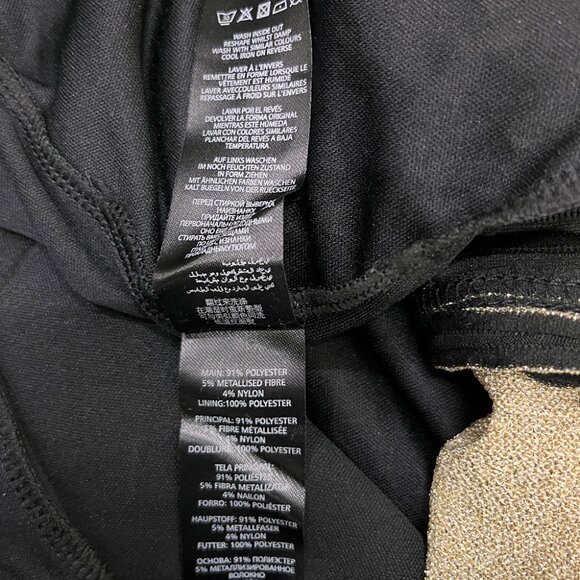 Vintage 1990s Lipsy London Sparkle Midi Skirt, Party-Ready - Picture 4 of 5